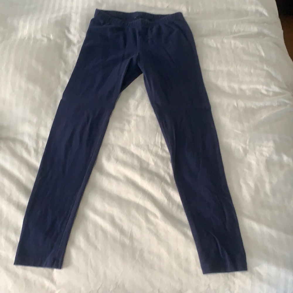 Girls Cat and Jack L10/12 blue leggings